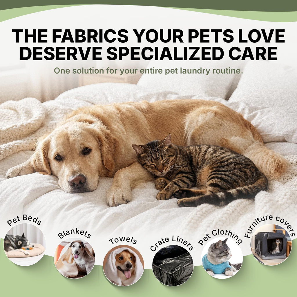 FurryEarth™ Pet Hair Dissolver – Enzyme Laundry Treatment (6 Sachets)
